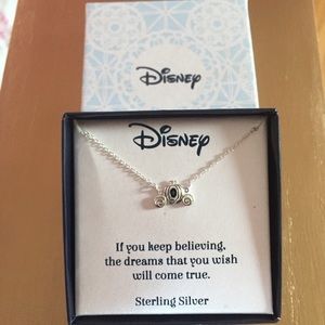 DISNEY Cinderella Magic Carriage Necklace